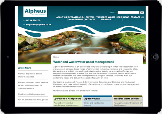 Anglian Water - Alpheus Brand