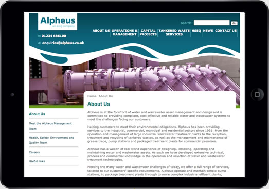 Anglian Water - Alpheus